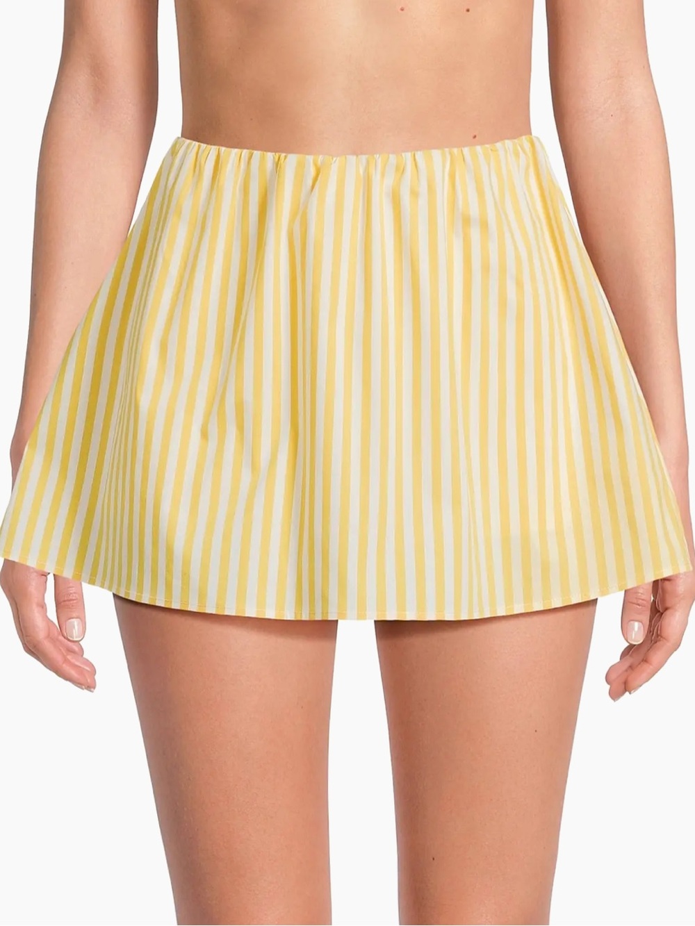 NWT Solid & Striped Brinley Poplin Miniskirt
